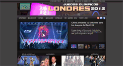 Desktop Screenshot of juegoslondres2012.com